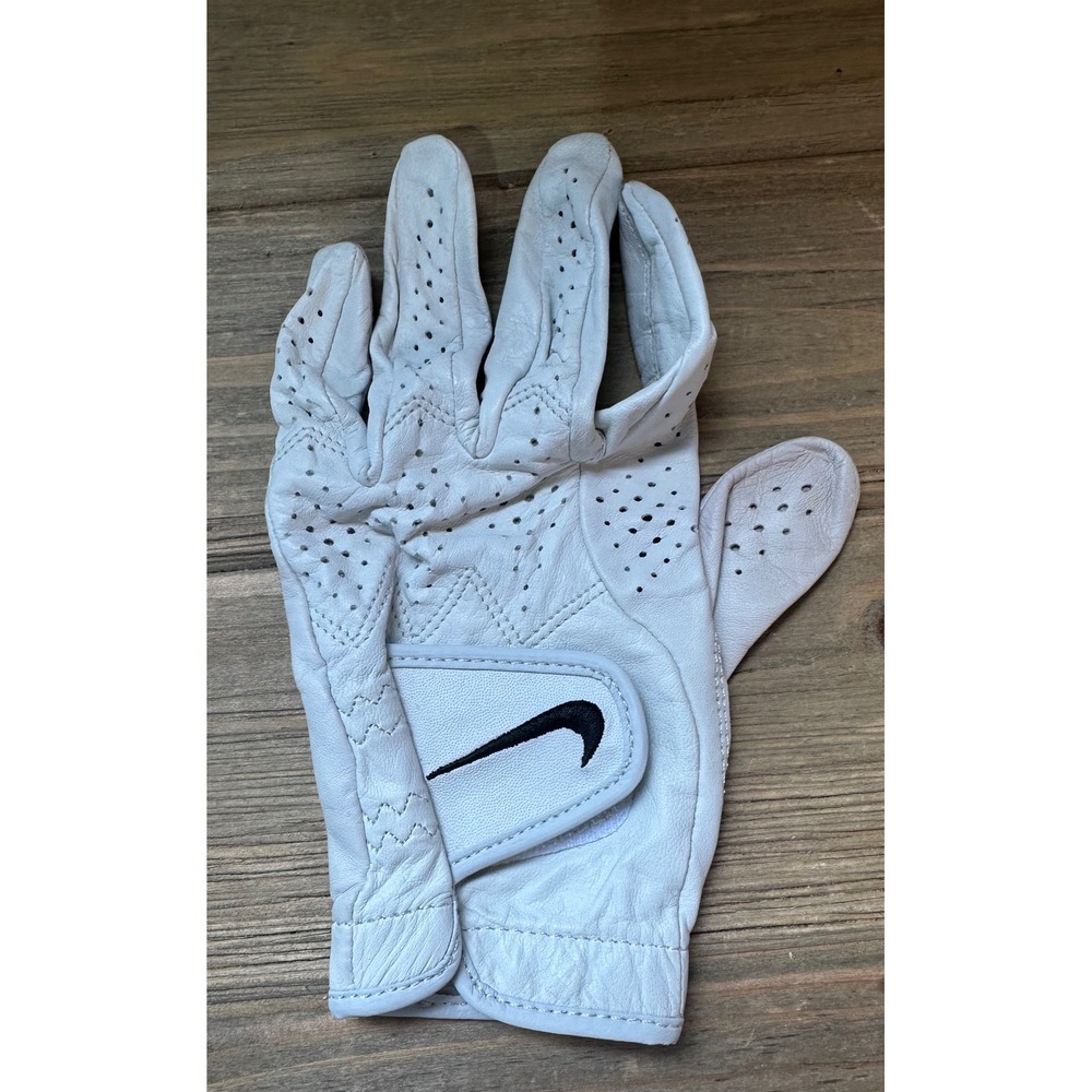 Nike Golf Left Glove Sheepskin Leather Perforated S White